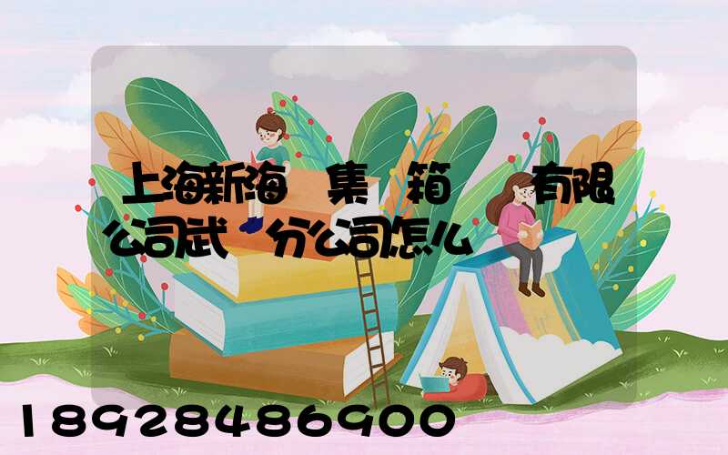 上海新海豐集裝箱運輸有限公司武漢分公司怎么樣